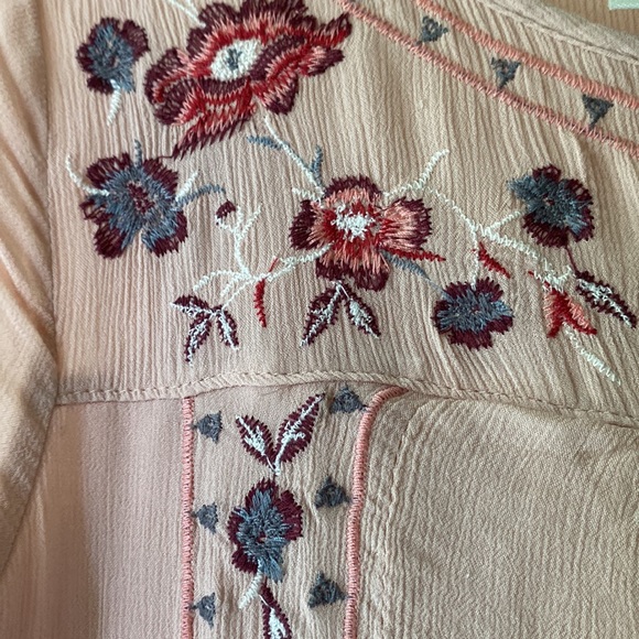 Short sleeved dress with floral embroidery from Knox Rose - Picture 5 of 5